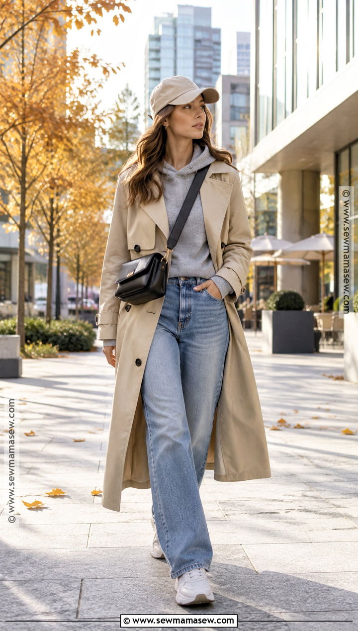 Fall Swag Outfit With Trench Coat - 20 Cute Swag Outfits Fall
