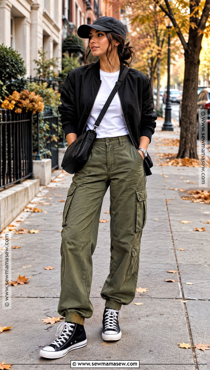 Fall Tomboy Cargo Pants Outfit - 20 Fall Tomboy Outfits