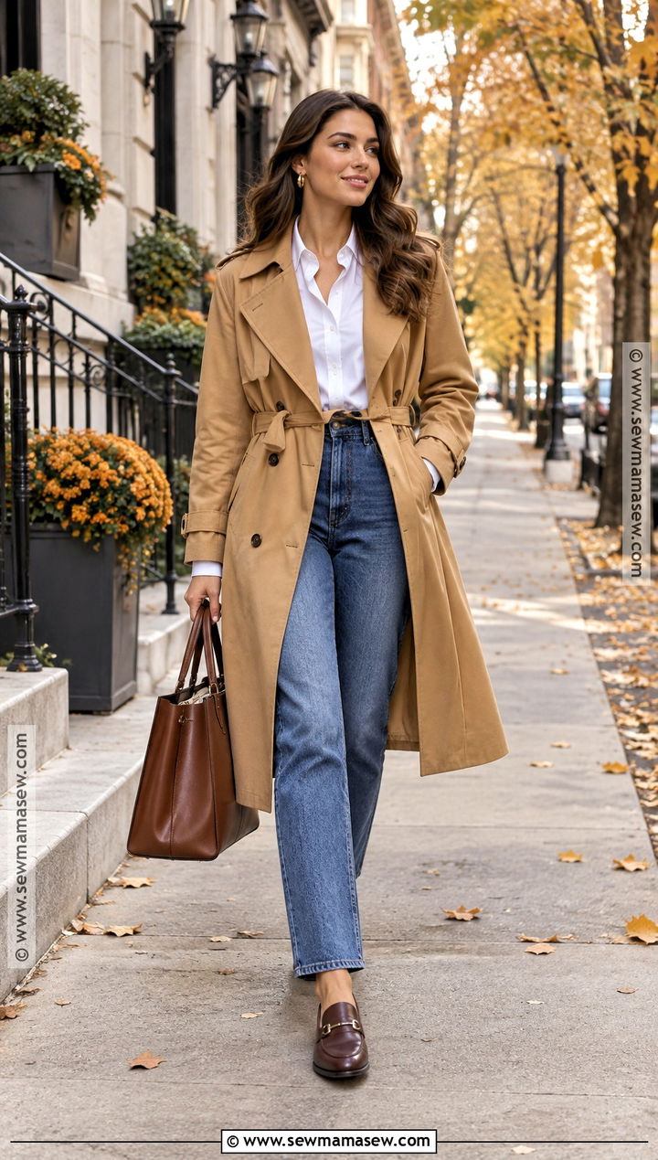 Fall Trench Coat Outfit - 25 fall looks