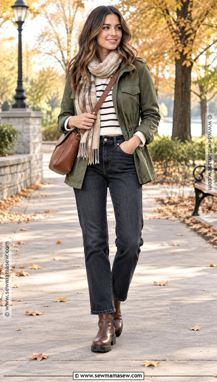Fall Utility Jacket Outfit - 25 fall 20 fashion trends