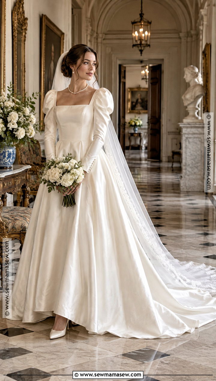 Fall Wedding Dress With Juliet Sleeves - 20 Fall Wedding Dress Sleeves Ideas