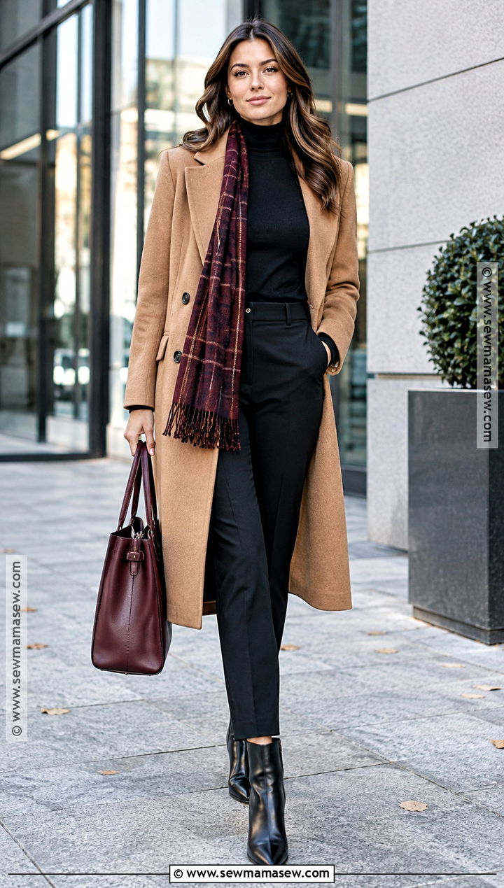 Fall Wool Coat Outfit - 25 fall wardrobe essentials