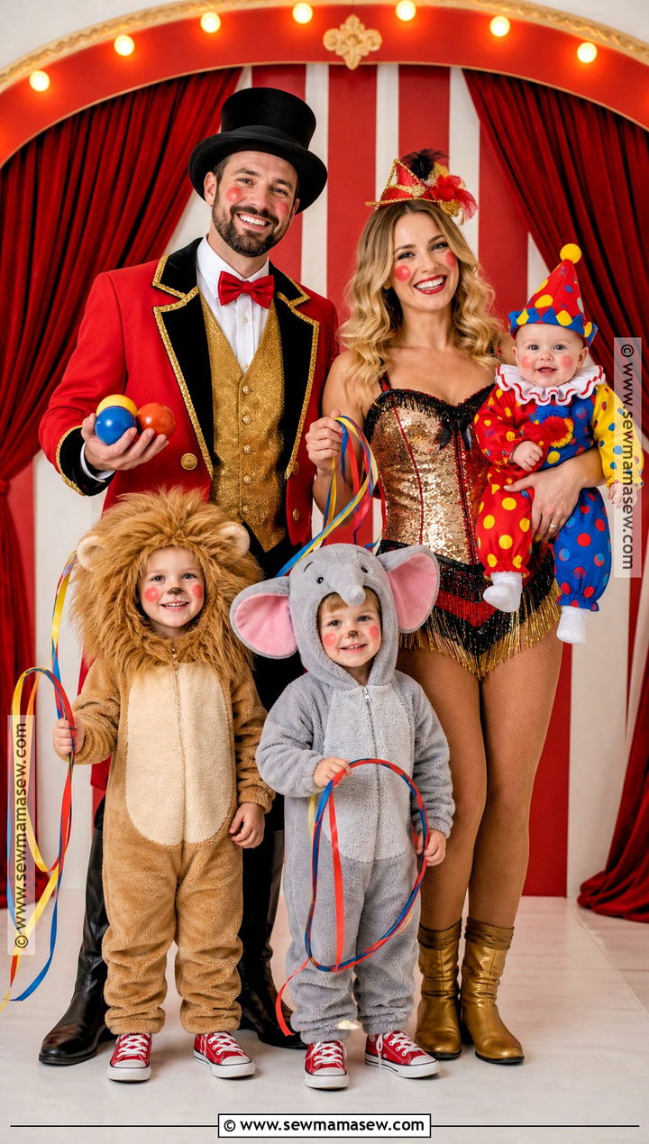Family Circus Costume - 50 halloween costume ideas