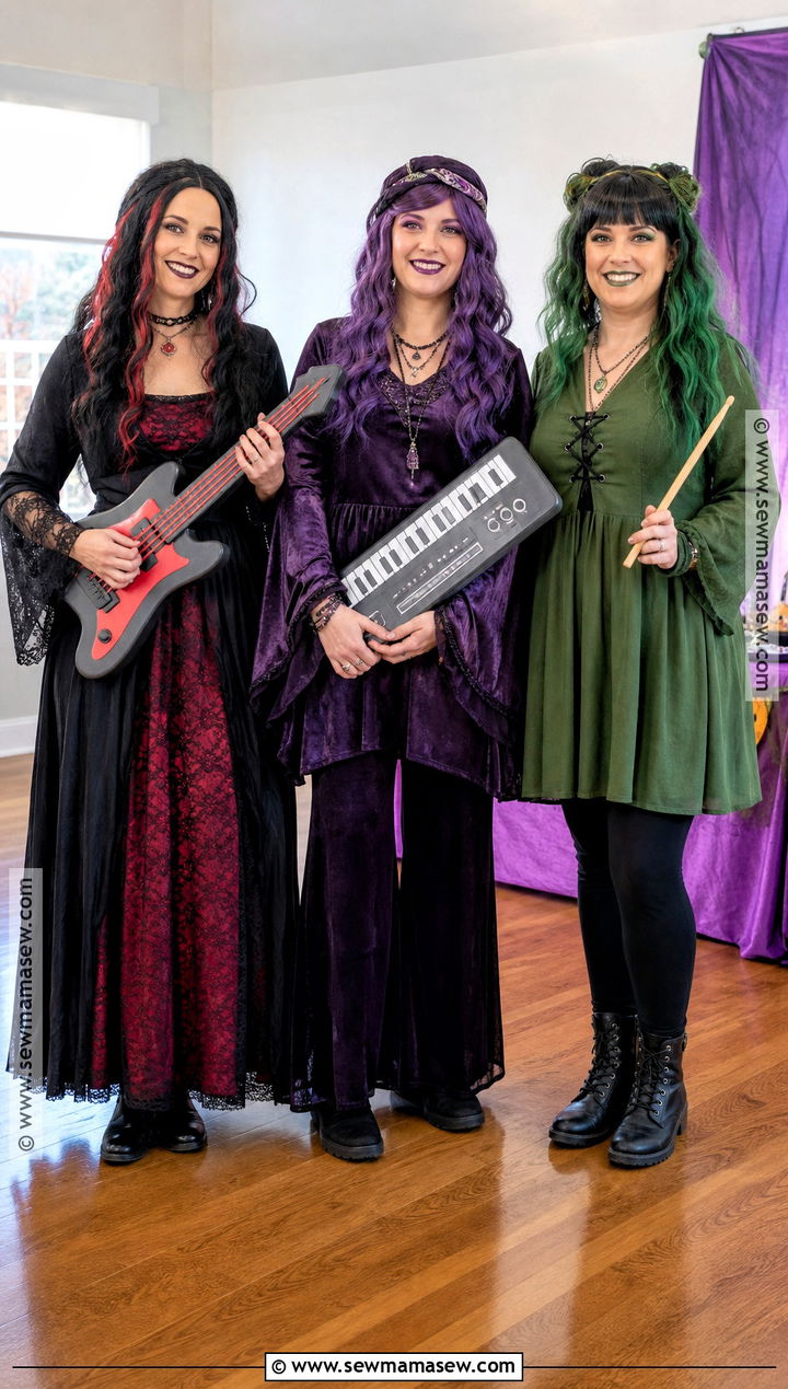 Family Friendly Hex Girls Trio Costume - 40 hex girls costume ideas