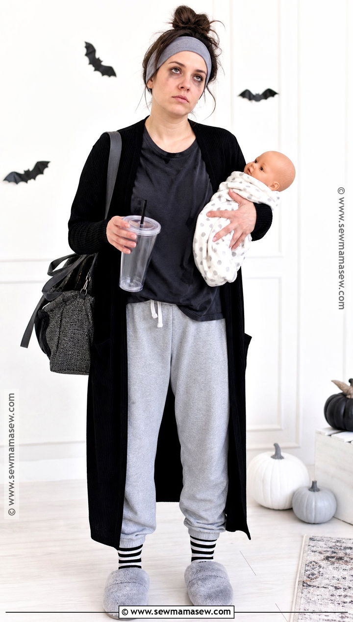 Family Friendly Mombie Costume - 30 Tired Mom Costume Ideas