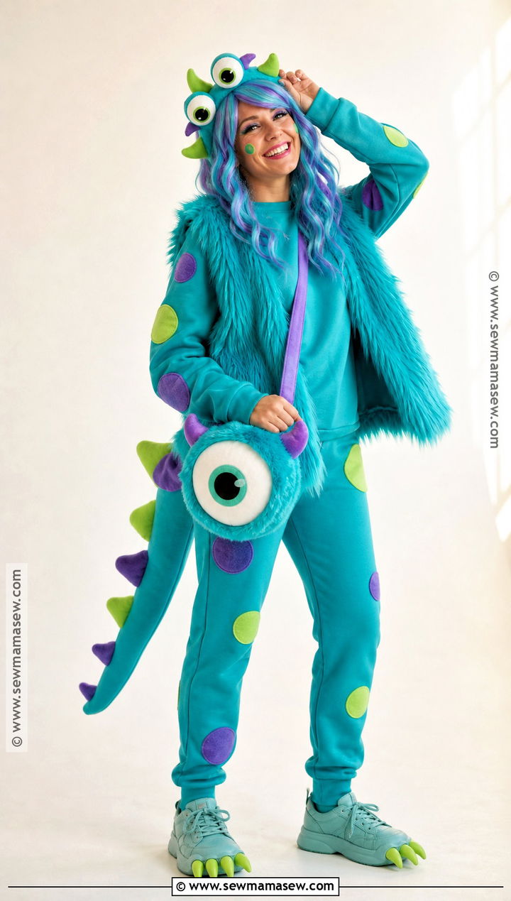 Family Friendly Monster Costume - 50 costume ideas