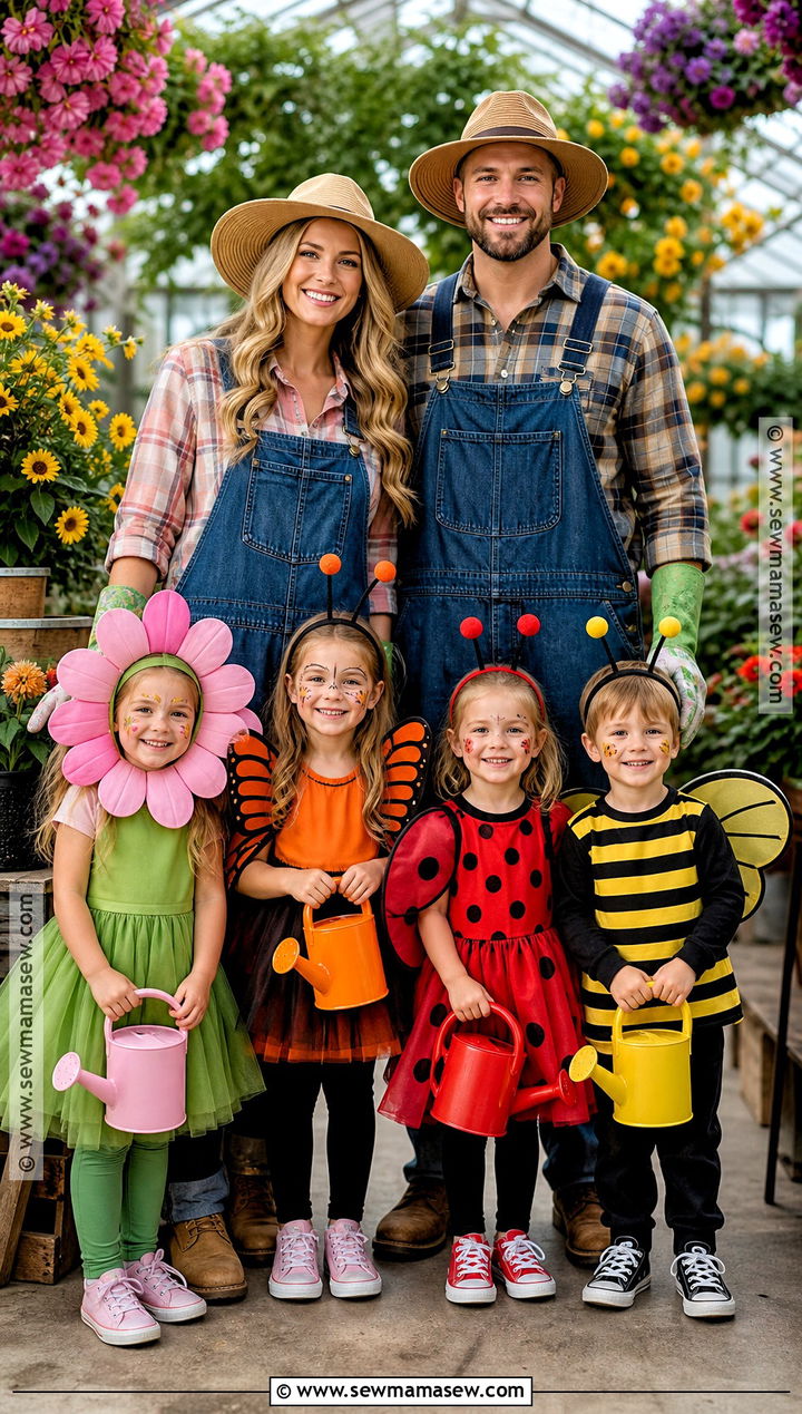 Family Garden Costume - 35 killer costume ideas