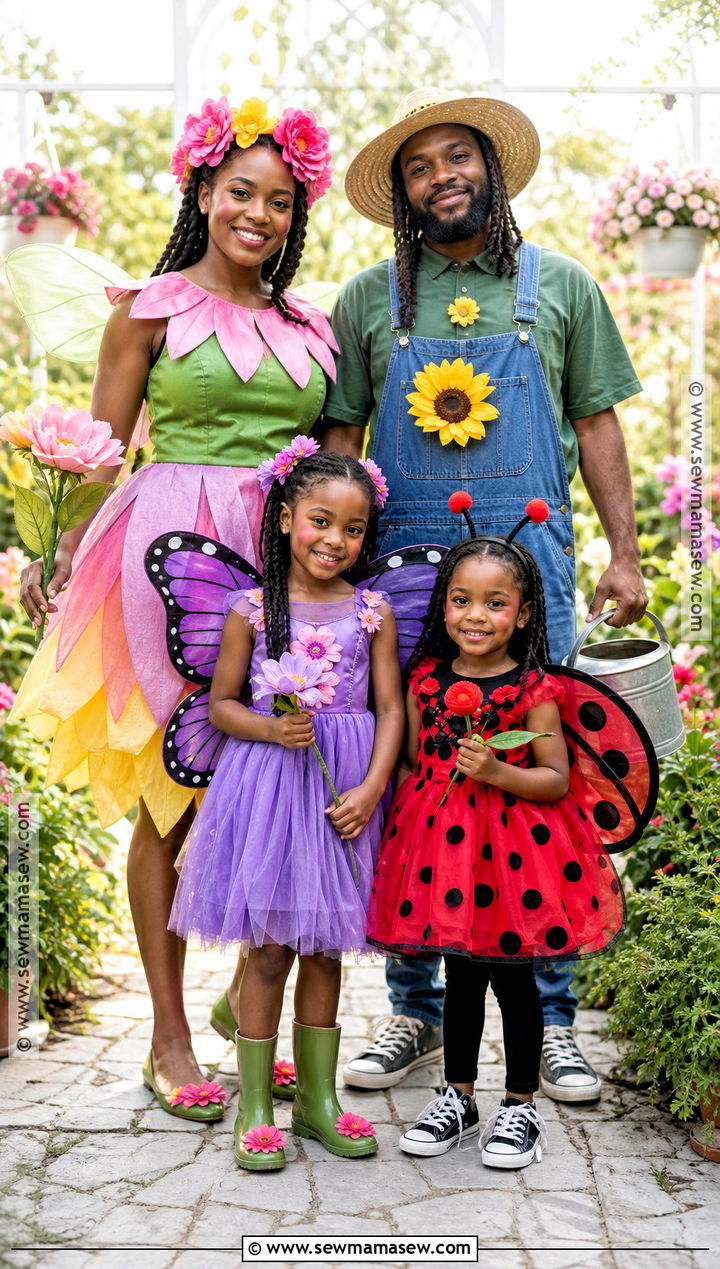Family Garden Costume - 45 costume party ideas