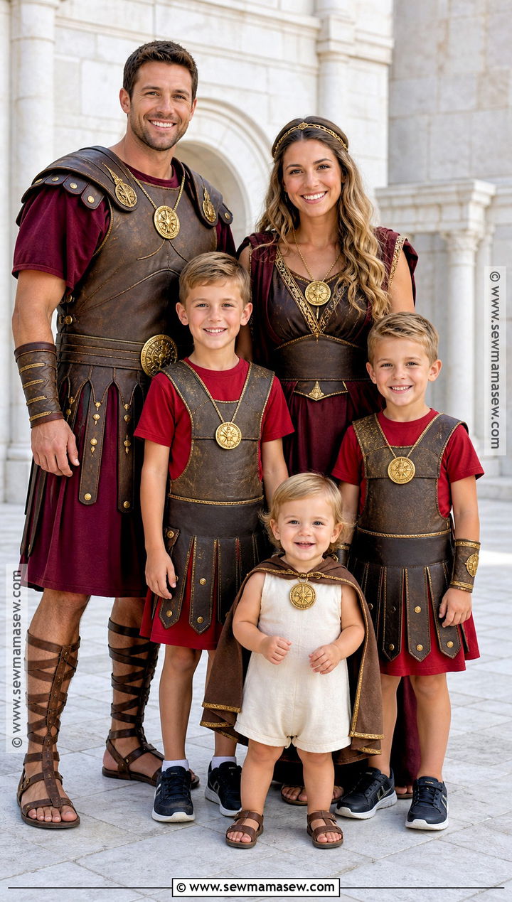 Family Gladiator Costume - 30 gladiator costume ideas