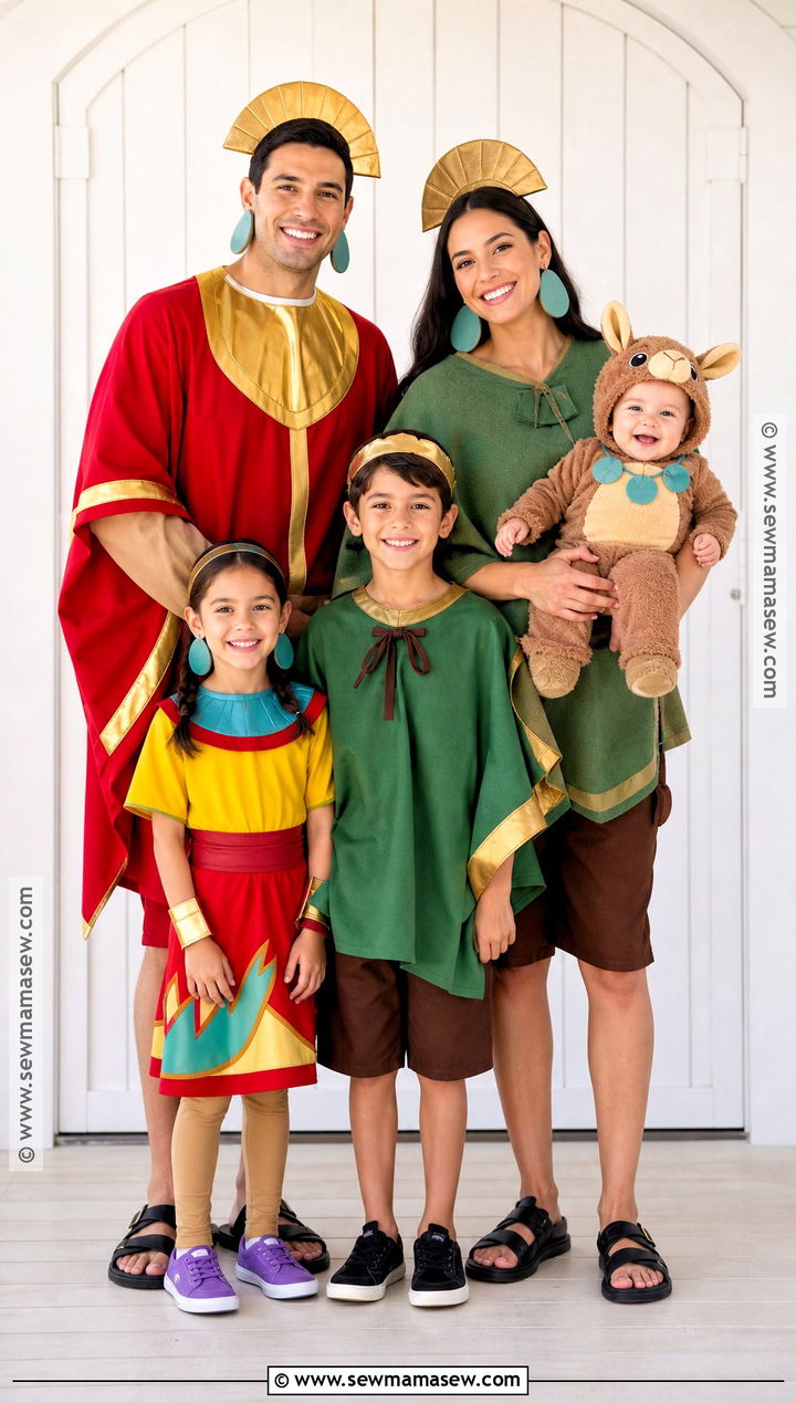 Family Kuzco Costume - 30 kuzco costume ideas