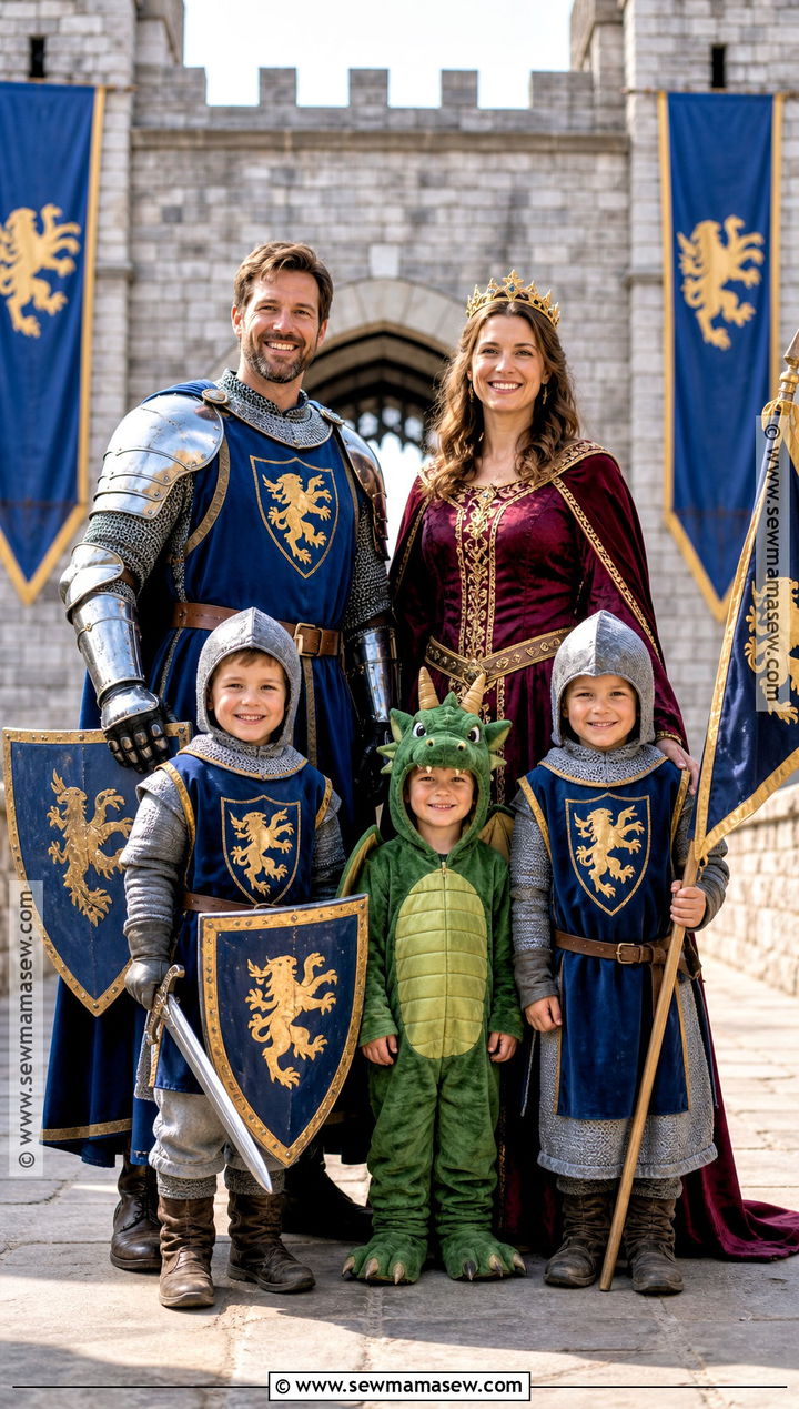 Family Medieval Knight Costume - 45 knight costume ideas