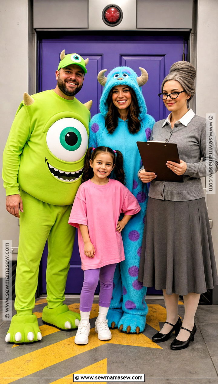 Family Mike And Sully Costume - 35 mike and sully costume ideas