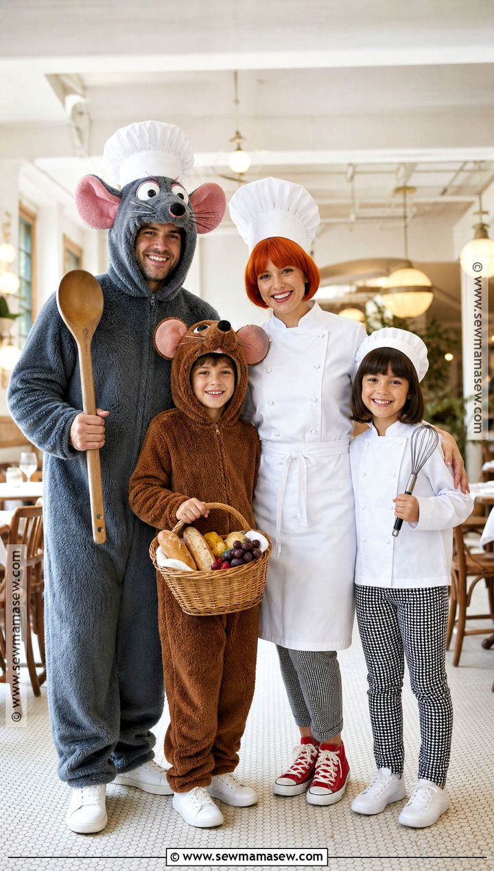 Family Of Four Ratatouille Costume - 50 ratatouille costume ideas