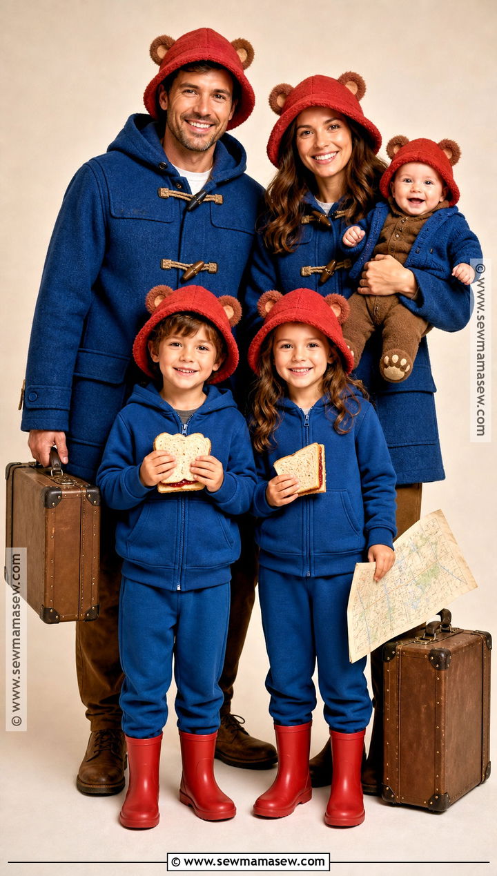 Family Paddington Bear Costume - 50 paddington bear costume ideas