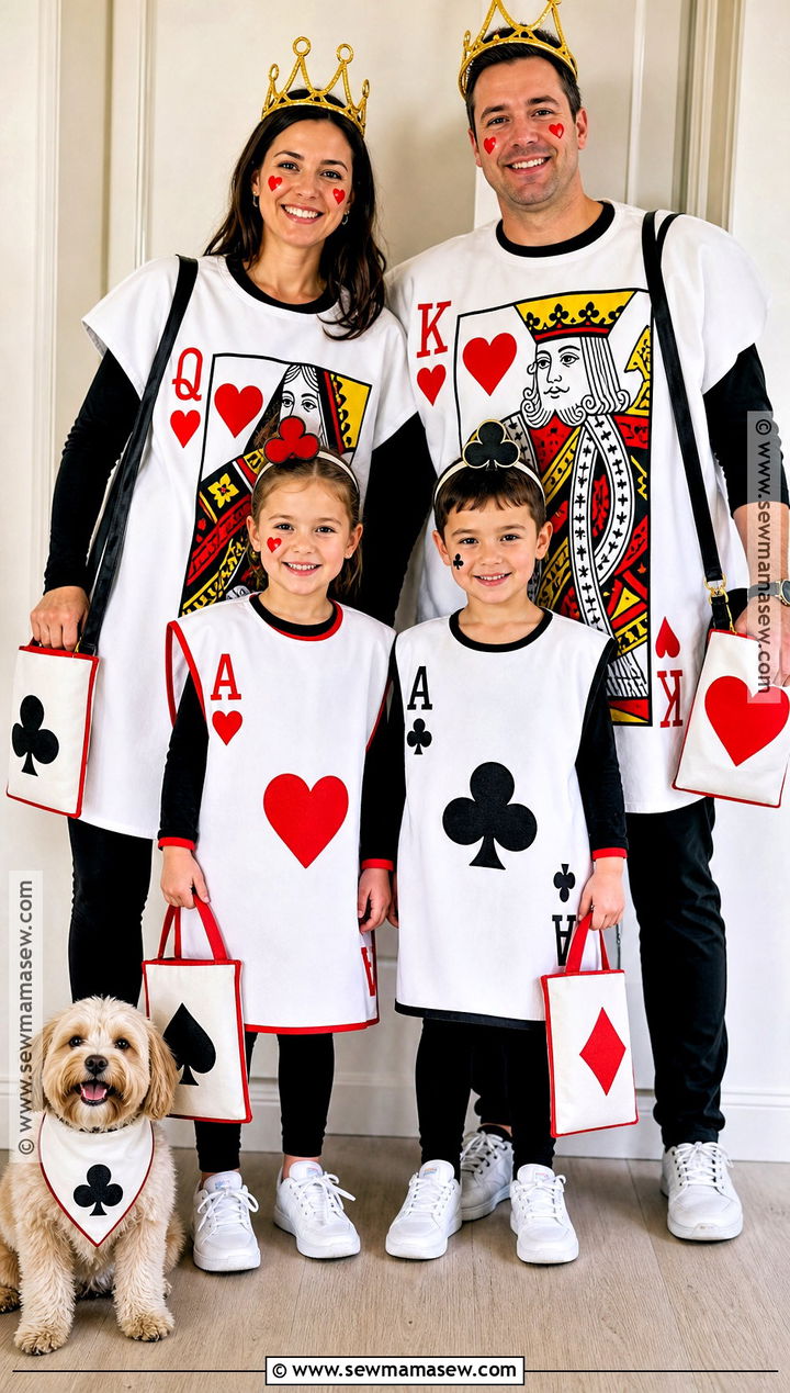Family Playing Card Costume - 30 playing card costume ideas