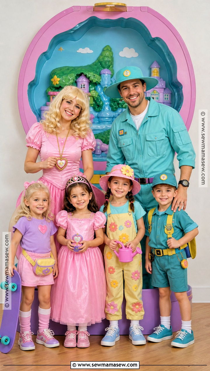 Family Polly Pocket Compact Costume - 30 polly pocket costume ideas
