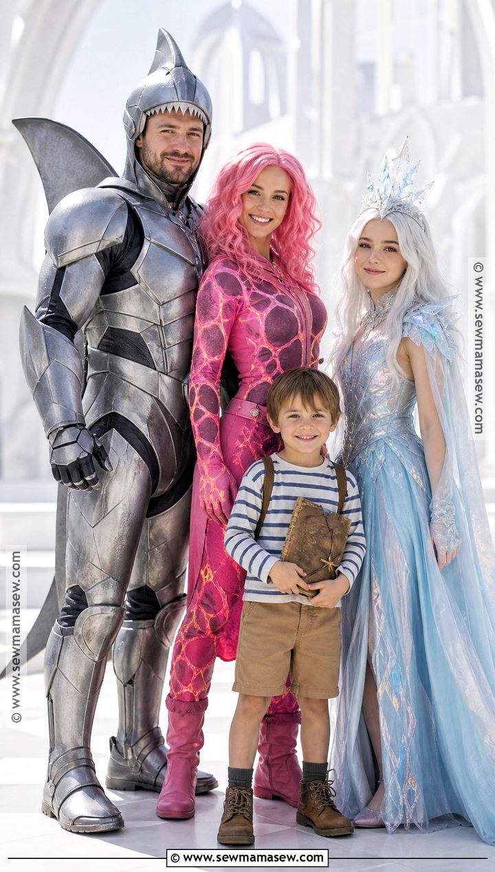 Family Sharkboy And Lavagirl Costume - 30 shark boy and lava girl costumes