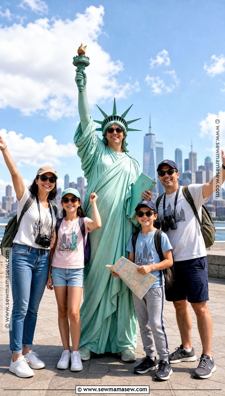 Family Statue Of Liberty And Tourist Costume - 30 statue of liberty and tourist costume ideas