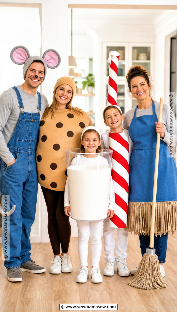 Family Story Sequence Costumes - 45 if you give a mouse a cookie costume ideas