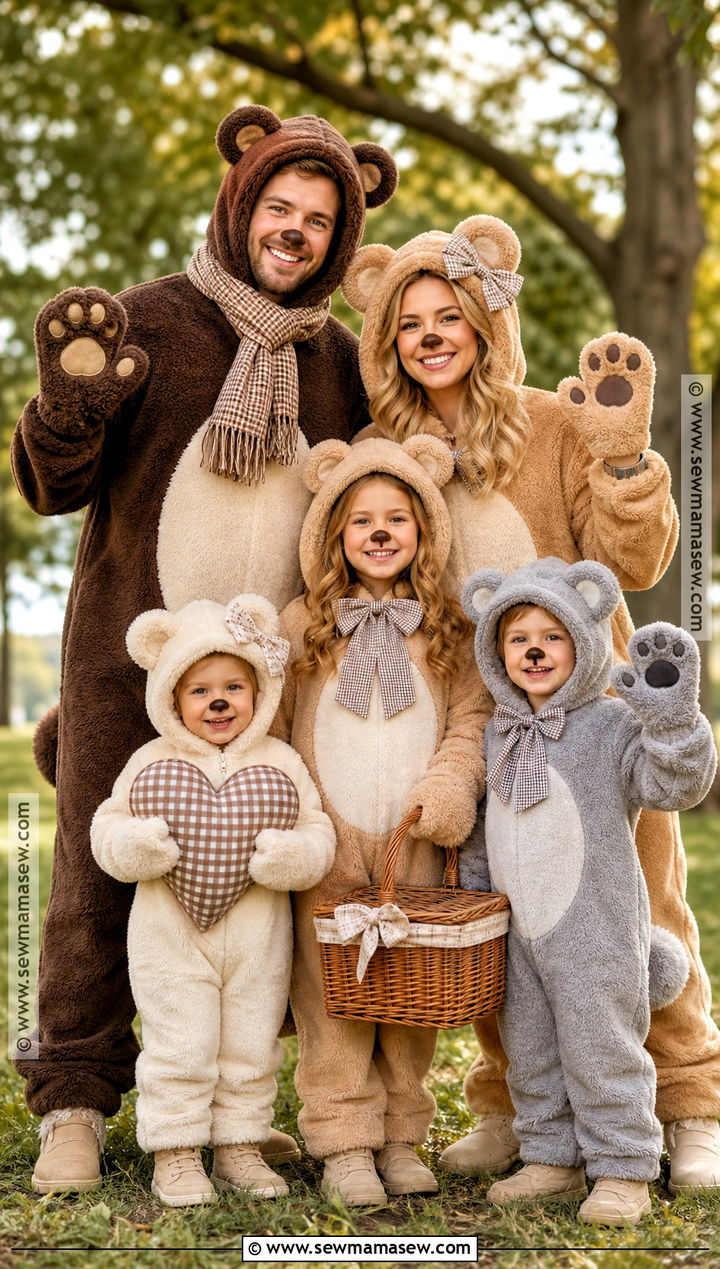 Family Teddy Bear Costume - 35 teddy bear costume ideas