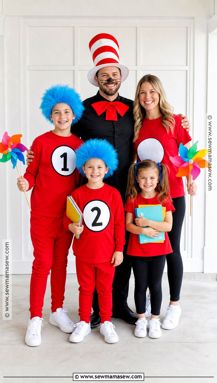 Family Thing One And Thing Two Costume - 40 thing one and thing two costumes
