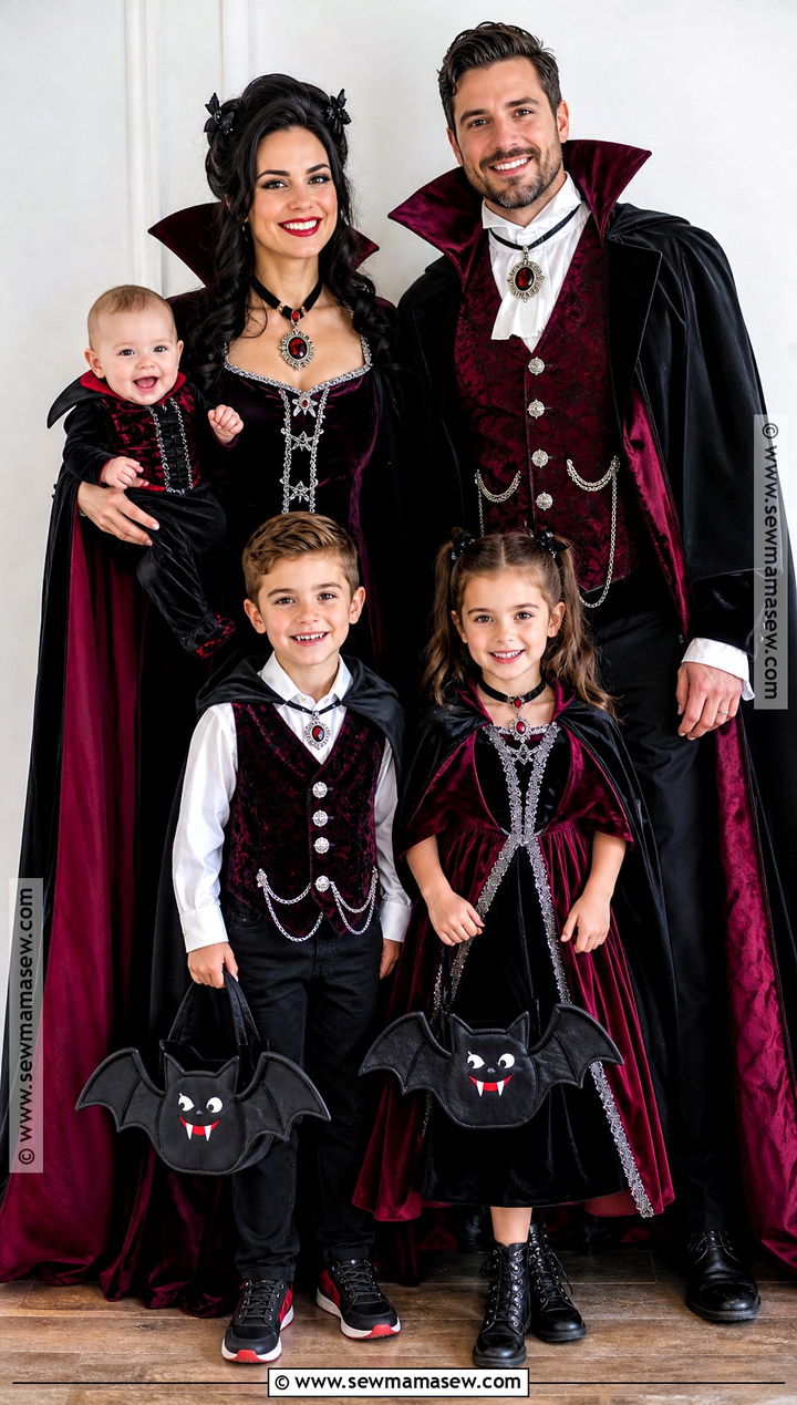 Family Vampire Costume - 35 vampire costume ideas