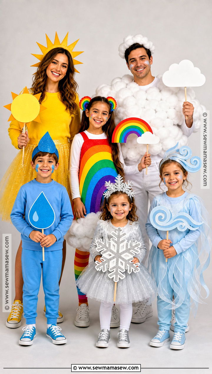 Family Weather Forecast Costume - 35 killer costume ideas