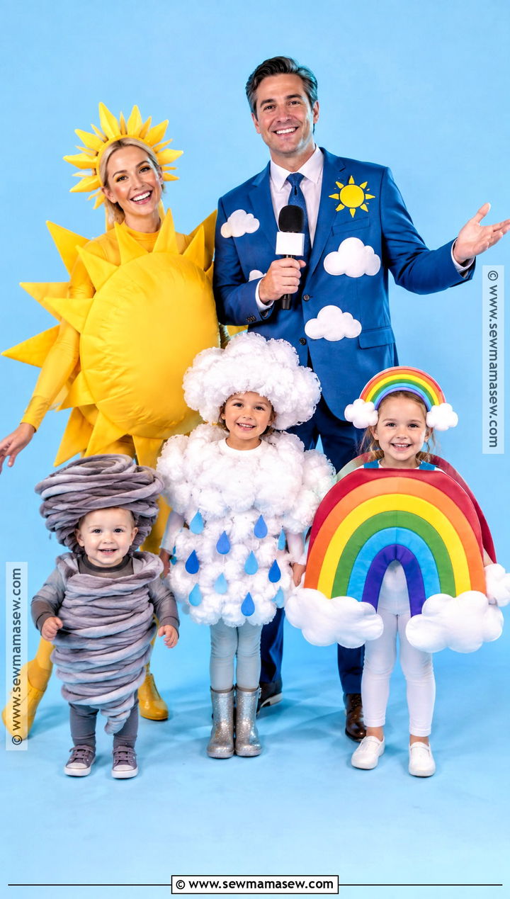 Family Weather System Costume - 30 weather costumes
