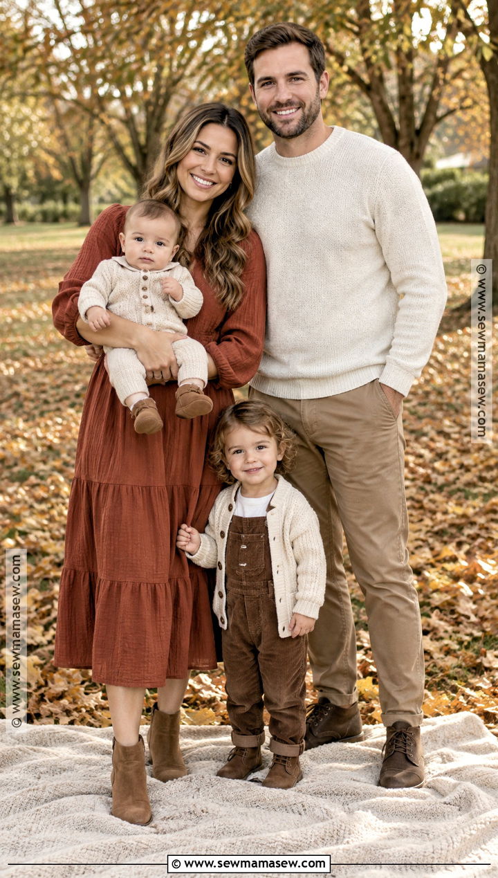 Family With Baby Fall Photo Outfits - 25 fall family photo outfits