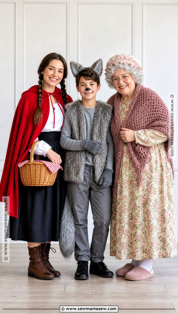 Family Wolf And Little Red Riding Hood Costume - 30 Wolf And Little Red Riding Hood Costume Ideas