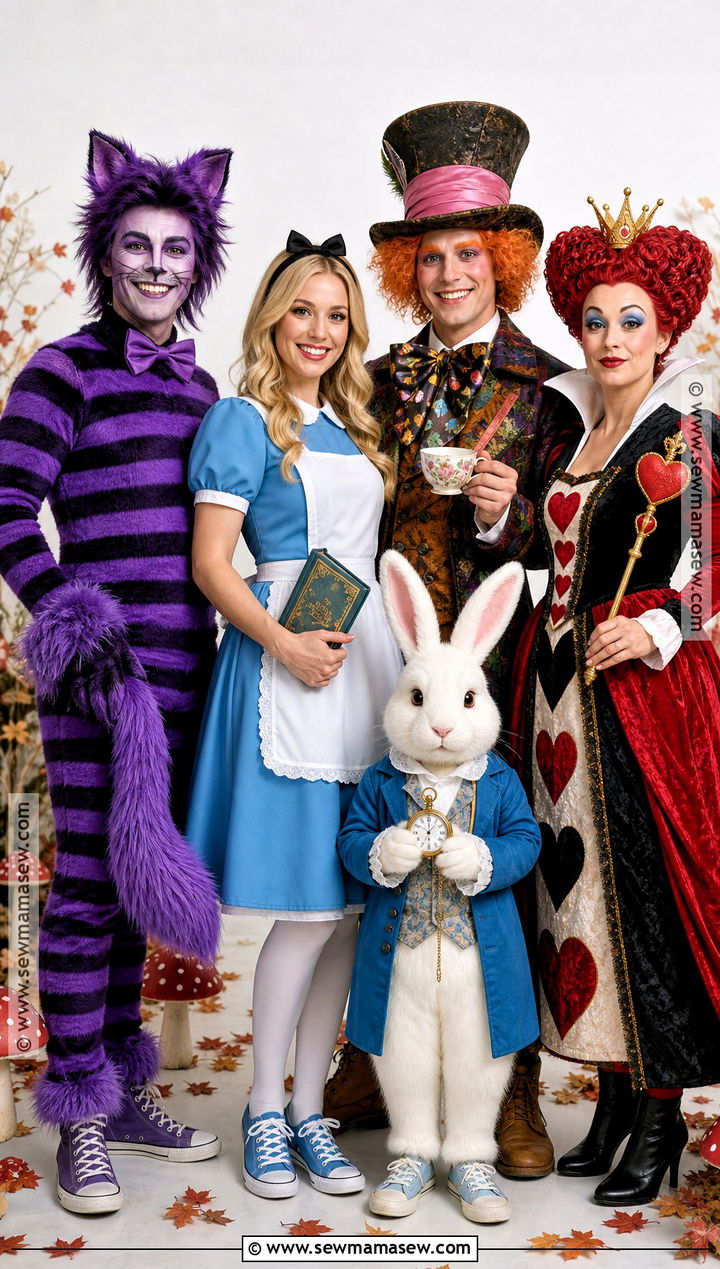 Family Wonderland Cheshire Cat Costume - 50 cheshire cat costume ideas