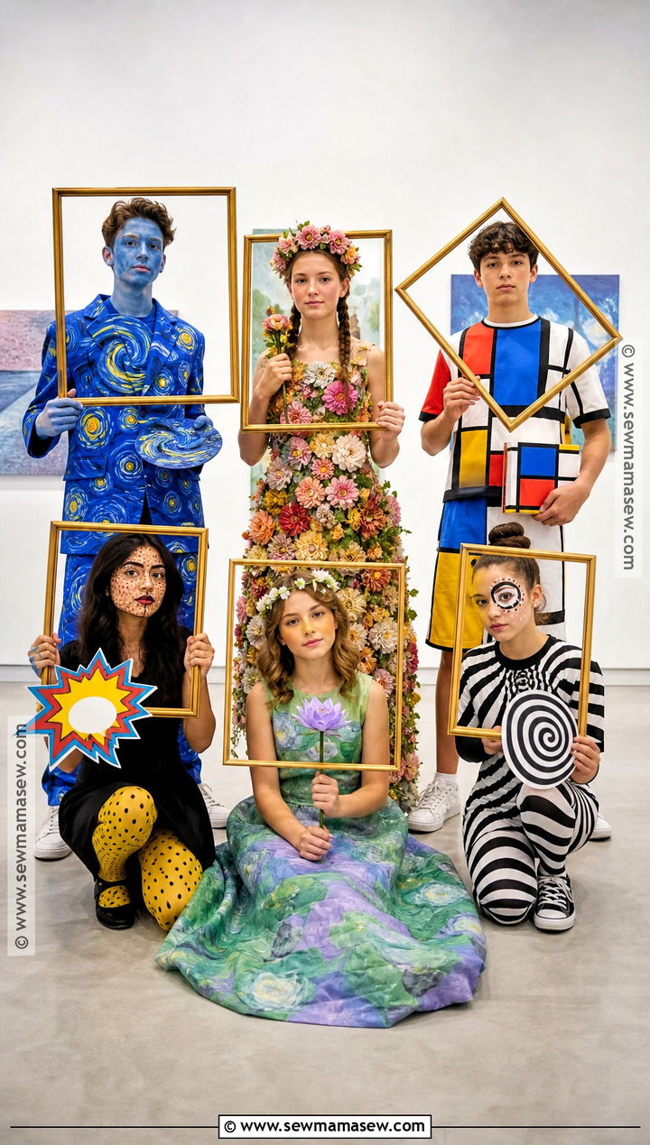 Famous Art Group Costume - 40 Group Halloween Costumes for Teens