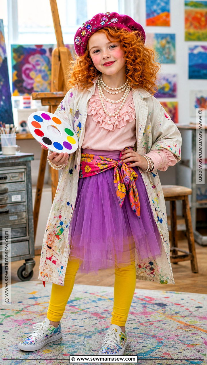 Fancy Nancy Artist Costume - 40 fancy nancy costume ideas
