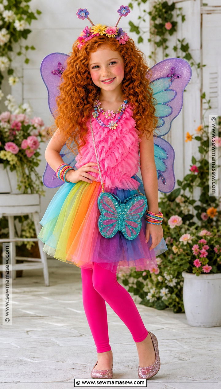 Fancy Nancy Butterfly Costume - 40 fancy nancy costume ideas