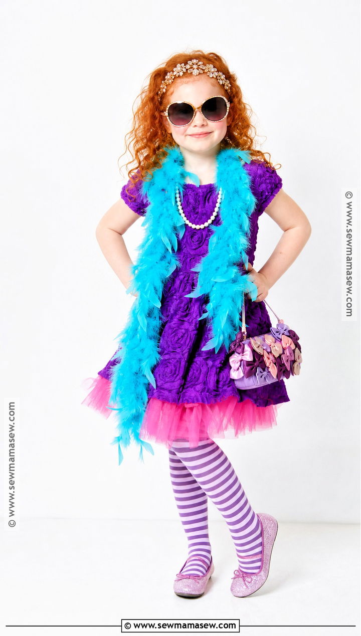 Fancy Nancy Costume With Feather Boa - 40 fancy nancy costume ideas