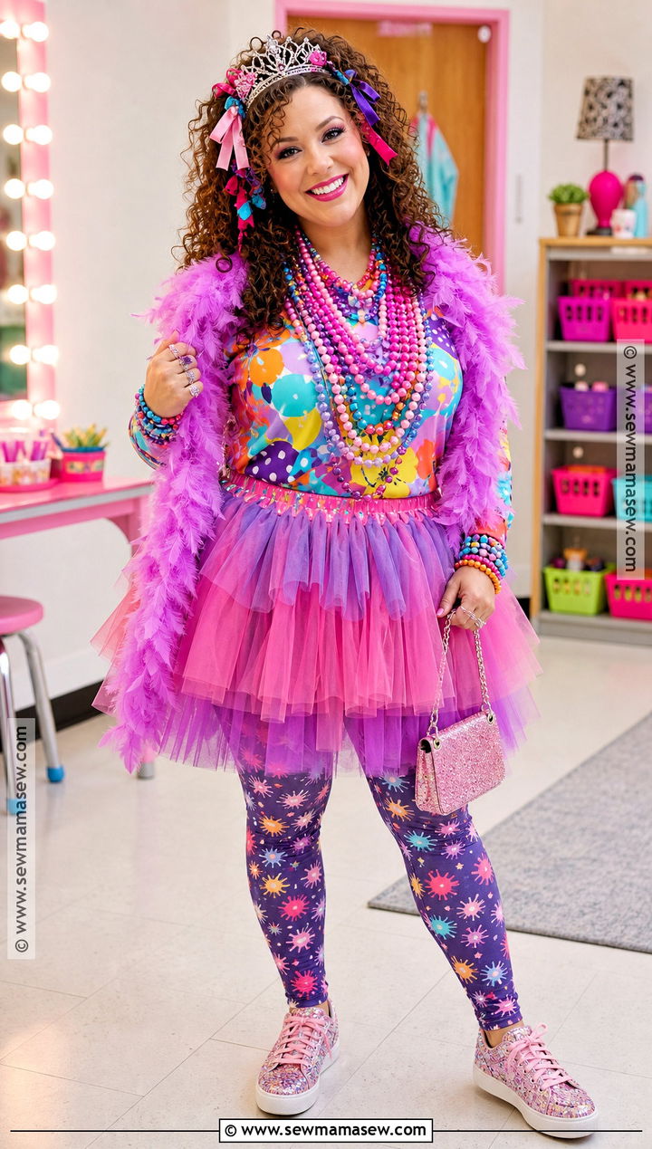 Fancy Nancy Costume With Tulle Skirt - 35 book week costumes for teachers