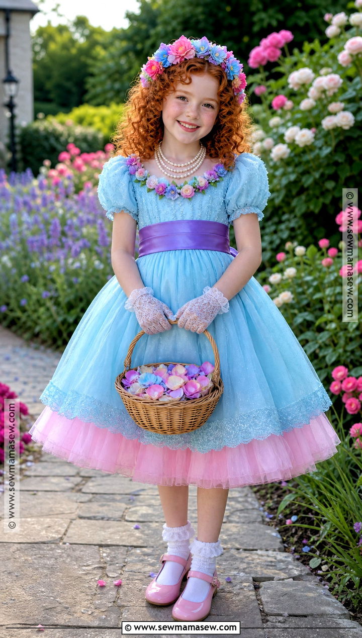 Fancy Nancy Flower Girl Costume - 35 fancy nancy halloween costume ideas