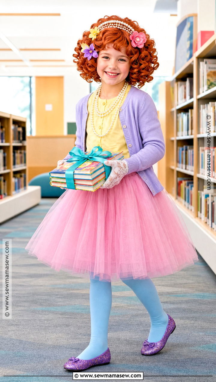 Fancy Nancy Library Costume - 35 fancy nancy halloween costume ideas