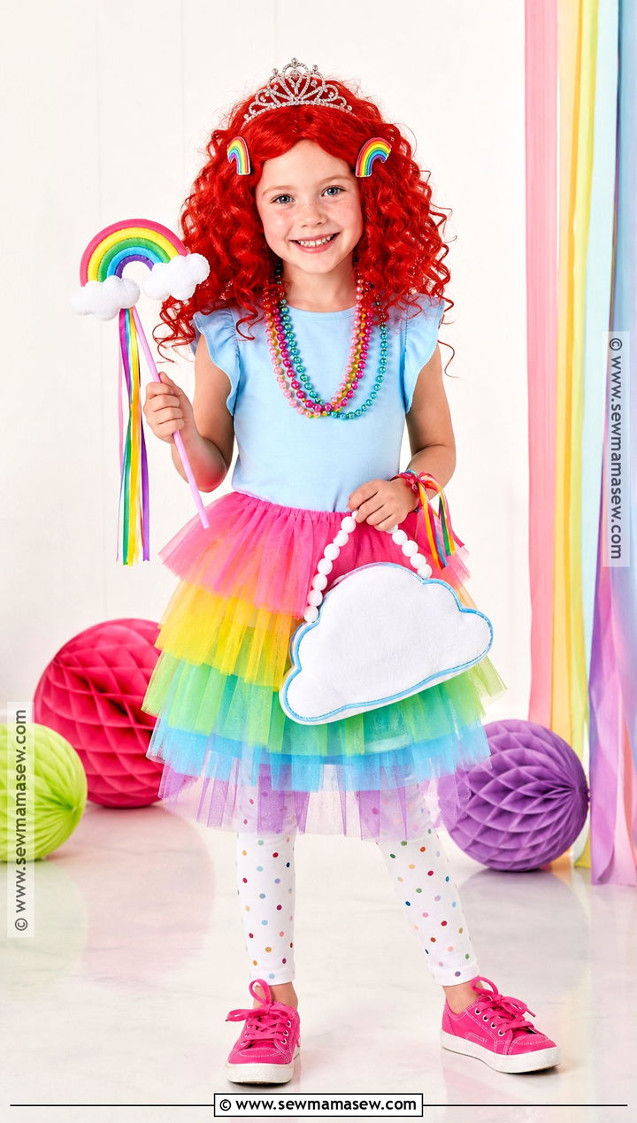 Fancy Nancy Rainbow Costume - 35 fancy nancy halloween costume ideas