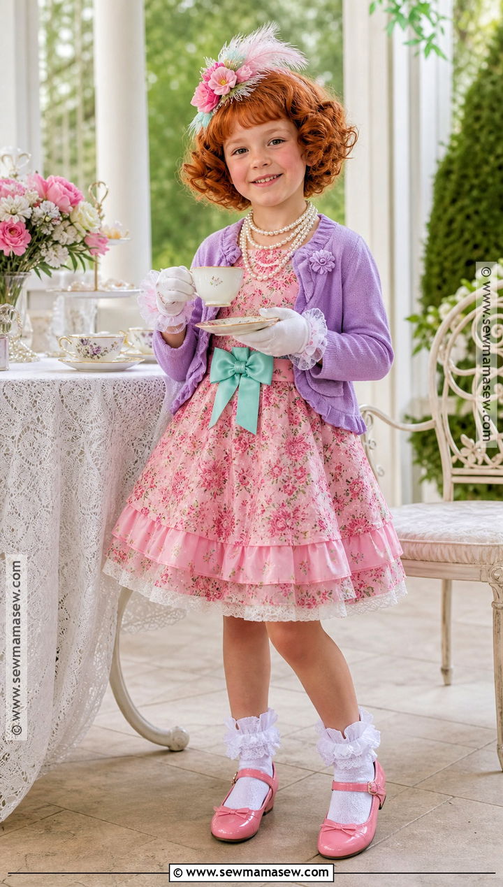 Fancy Nancy Tea Party Costume - 35 fancy nancy halloween costume ideas