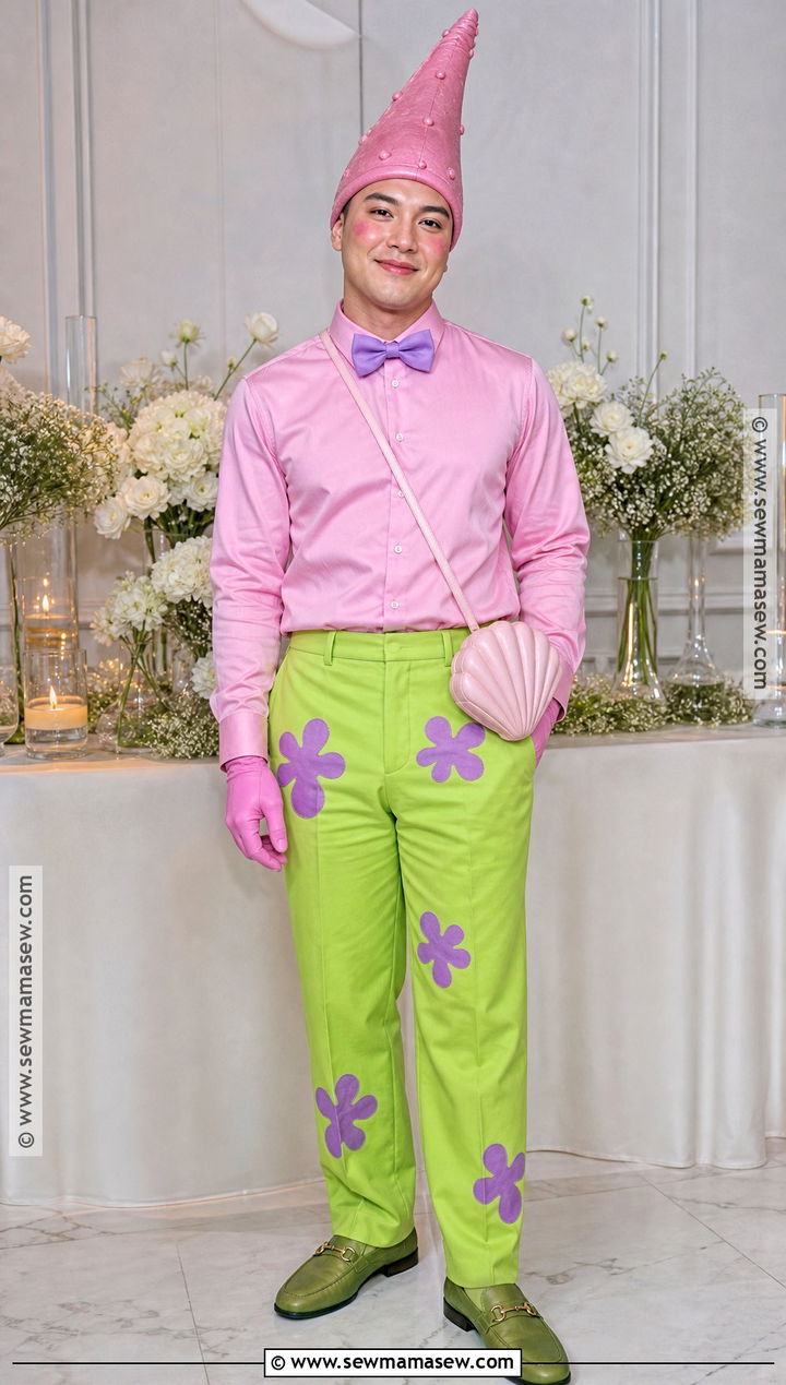 Fancy Patrick Costume - 35 spongebob halloween costumes