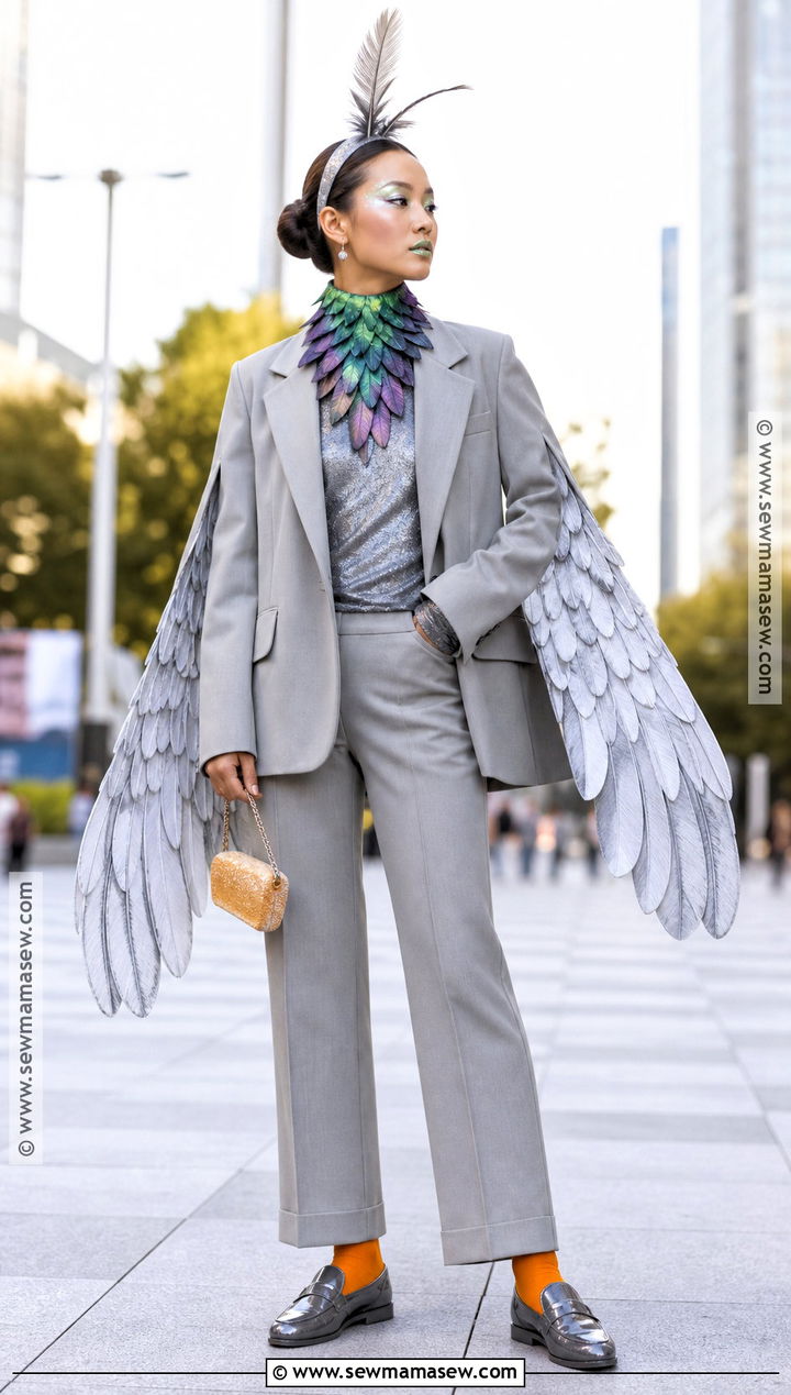 Fancy Pigeon Costume - 35 funny halloween costume ideas