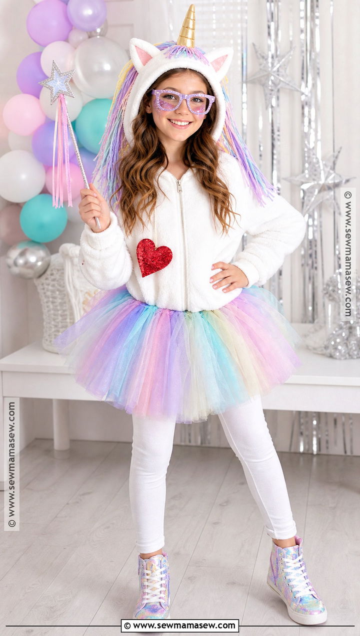 Fantasia Unicorn Beanie Boo Costume - 30 beanie boo costume ideas