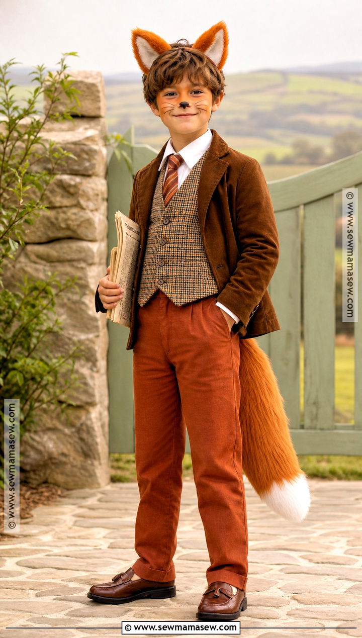 Fantastic Mr Fox World Book Day Costume - 30 easy world book day costumes