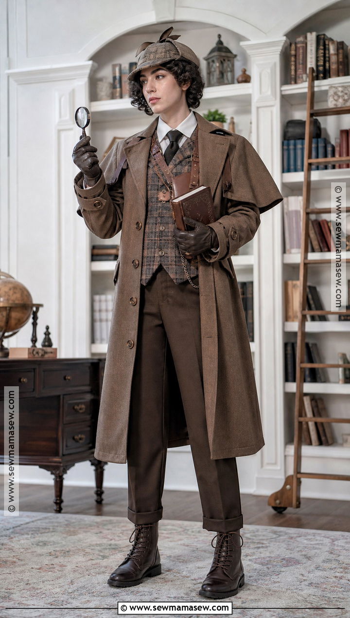 Fantasy Detective Cosplay Sewing Pattern - 30 Cosplay Sewing Patterns Ideas