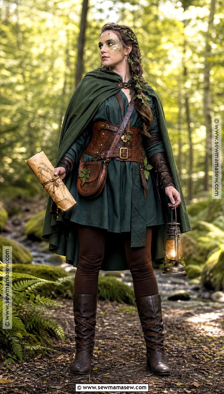 Fantasy Forest Hunter Costume - 30 hunter costume ideas for women