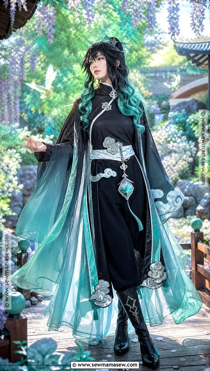 Fantasy Tokito Cosplay With Mist Cloak - 35 tokito cosplay ideas