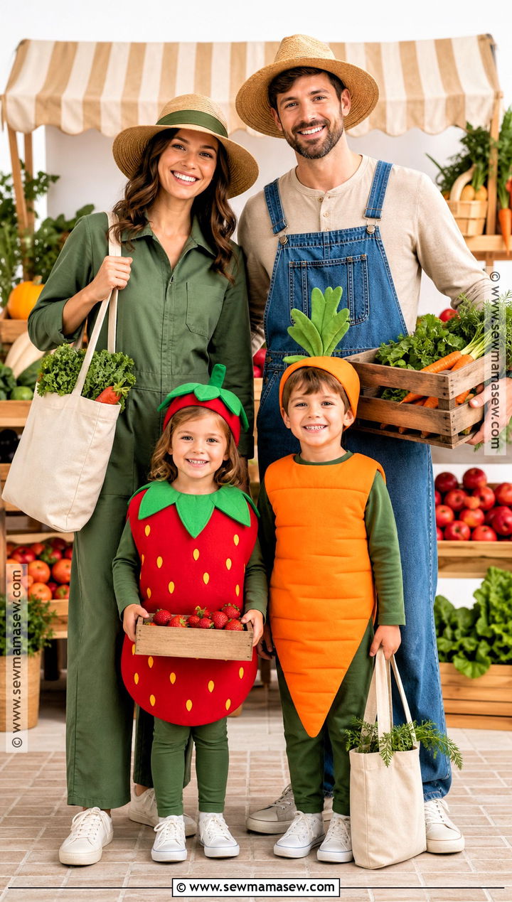 Farmers Market Family Costume - 35 unique costume ideas