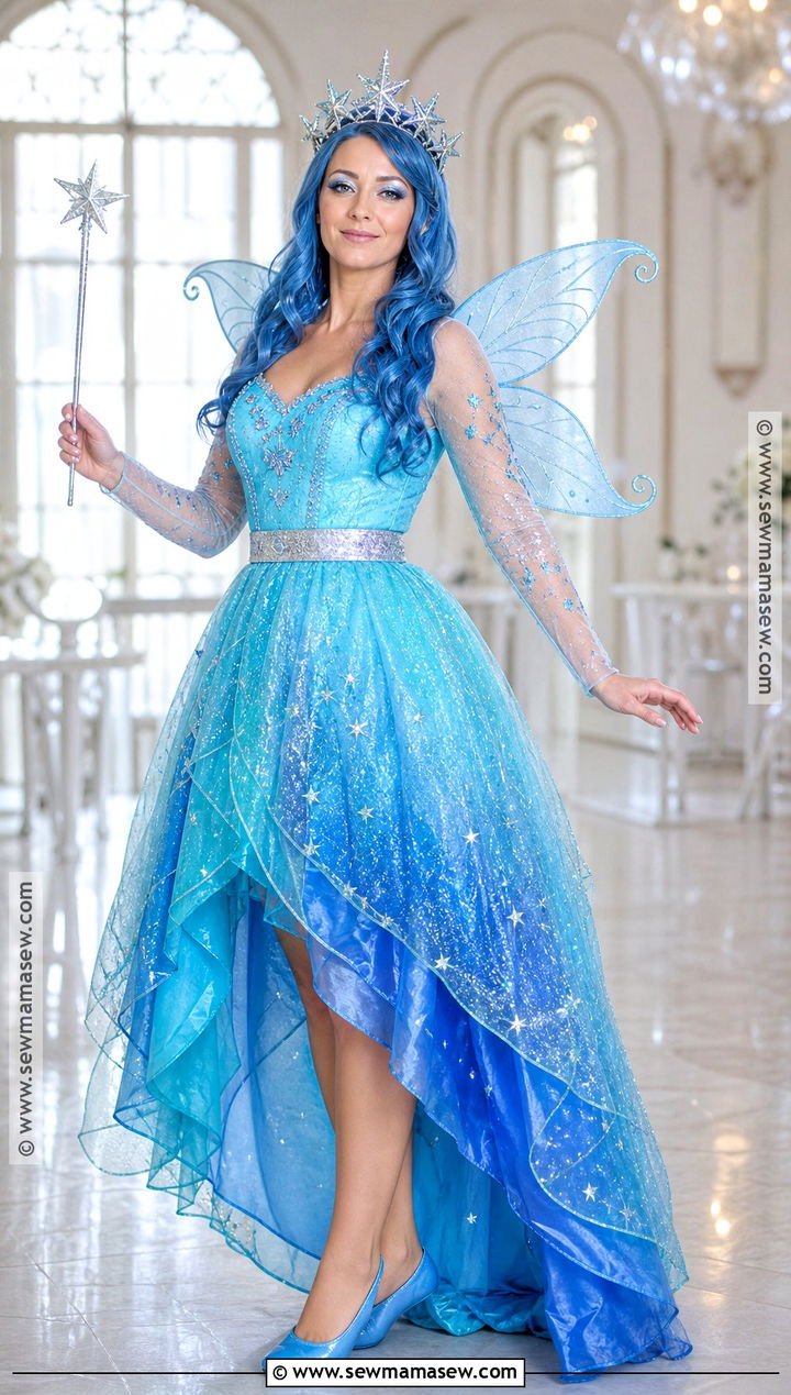 Farrah Goodfairy Costume With Blue Wings - 35 Ever After High Costumes