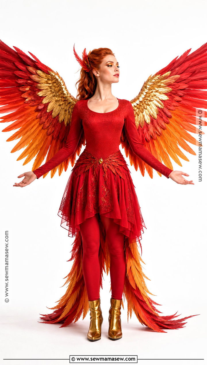 Fawkes Phoenix Costume - 50 harry potter costume ideas